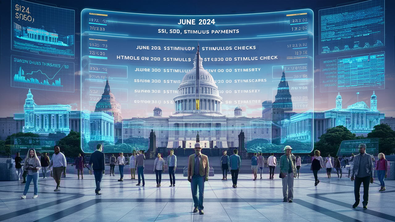 SSI SSDI VA Stimulus Check June 2024
