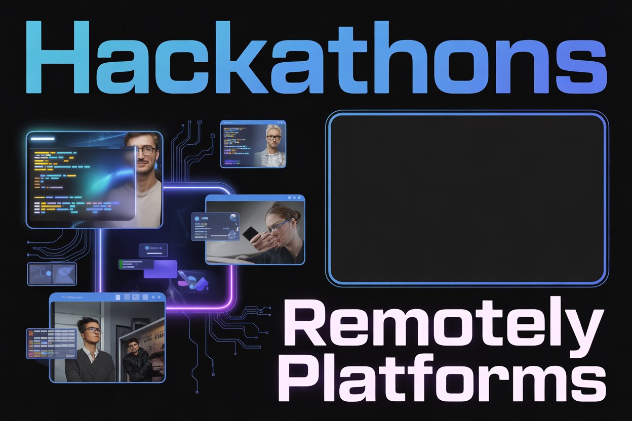 Hackathons-Remotely Platforms