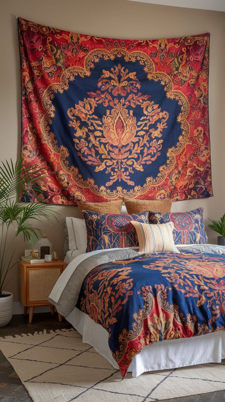 fabric wall decor has surged in popularity as a versatile and stylish way to enhance rental spaces