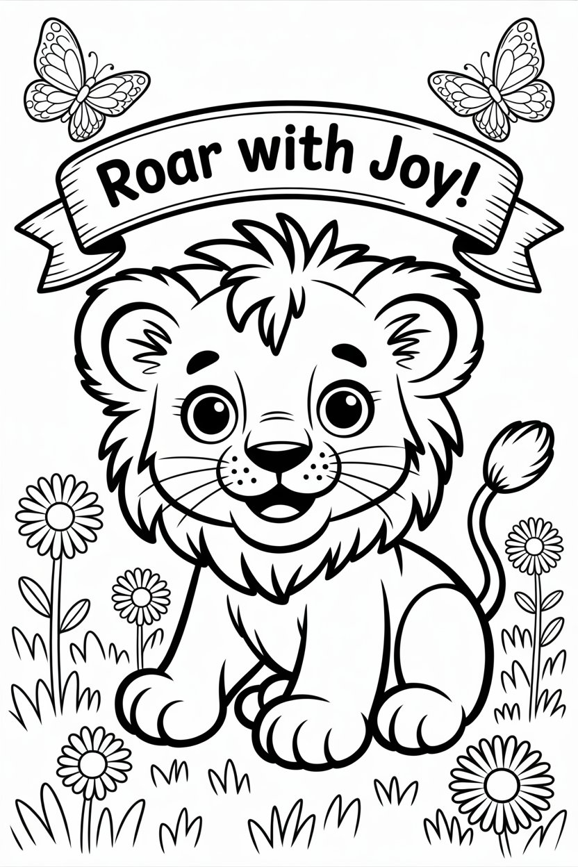 lion coloring pages 