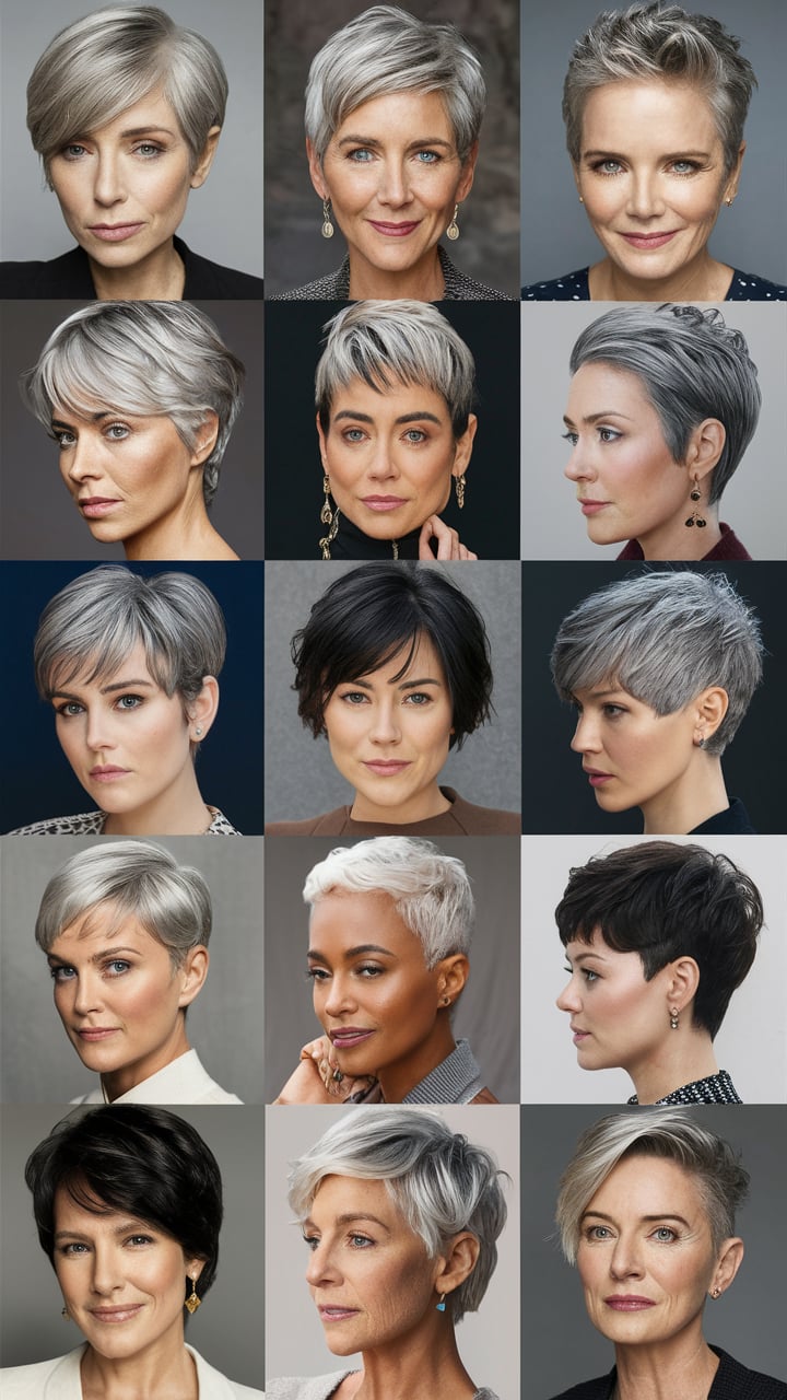 Choppy Textured Pixie Cut