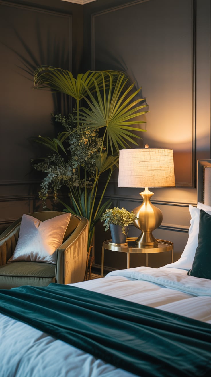 Craving That Luxe Plant-Vibe Bedroom? 12 Dark Botanical Bedroom Ideas ...