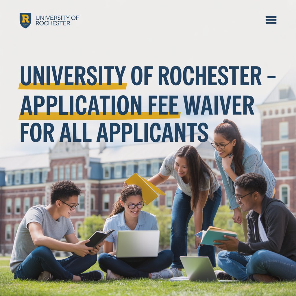 University of Rochester – Application Fee Waiver for All Applicants