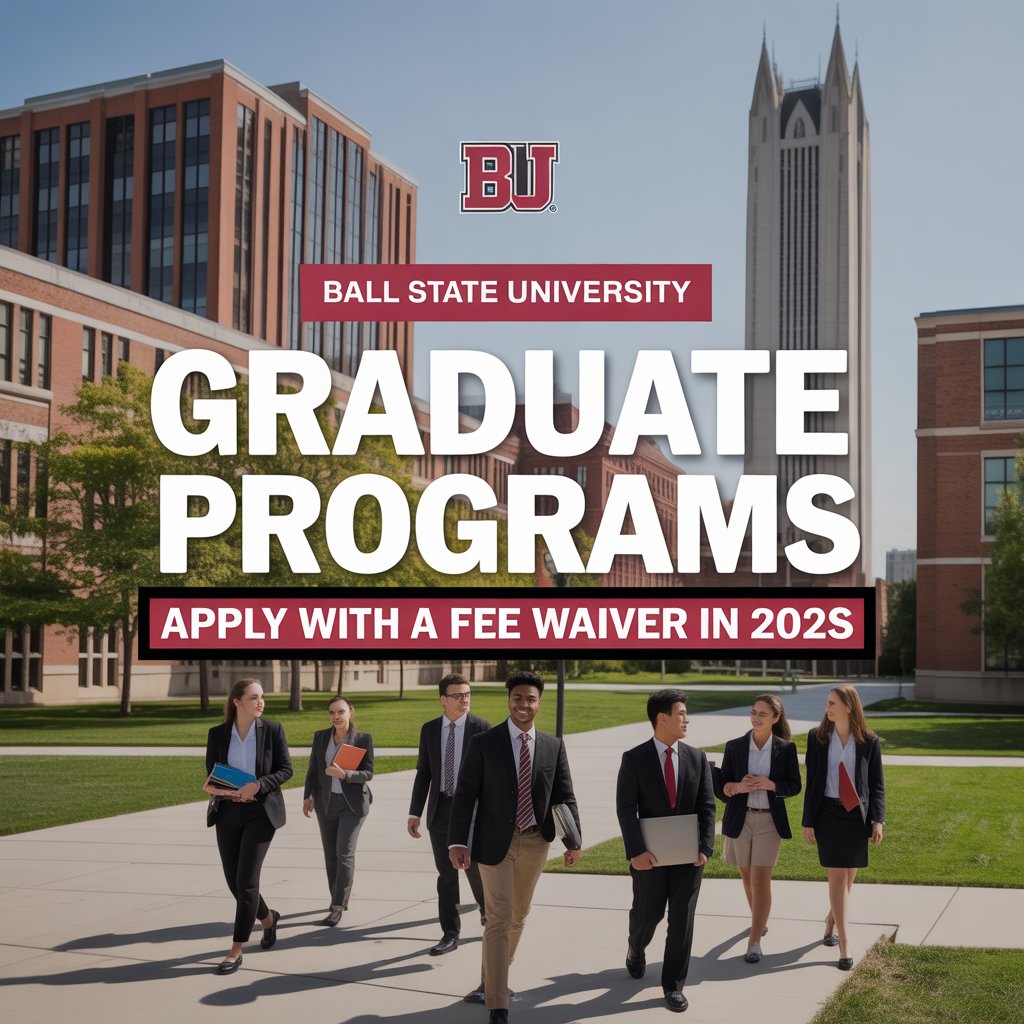 Ball State University Graduate Programs: Apply with a Fee Waiver in 2025