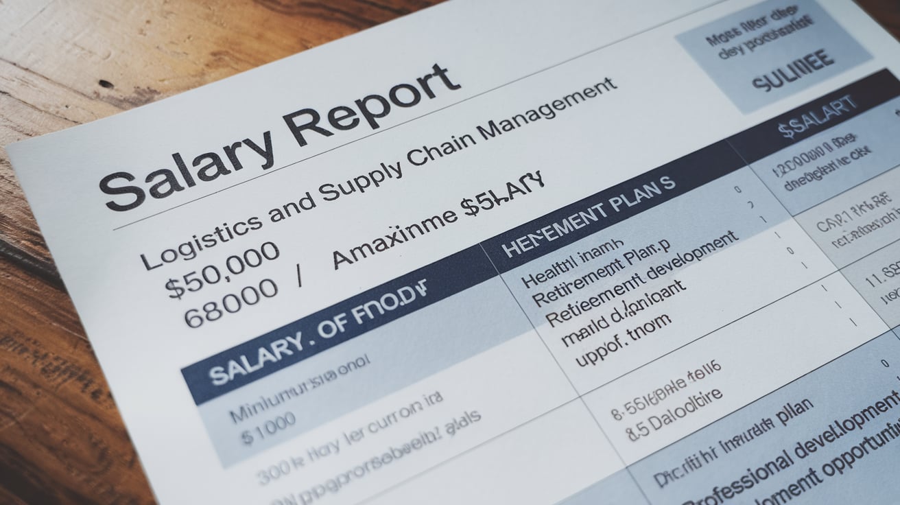 Logistics salary
Supply chain management salary
Logistics and supply chain salaries
Supply chain career salary
Logistics management pay