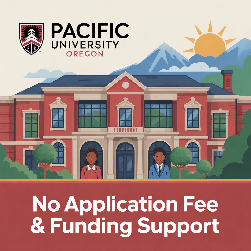 Pacific University Oregon – No Application Fee & Funding Support