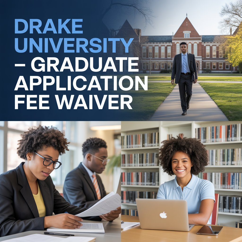 Drake University – Graduate Application Fee Waiver