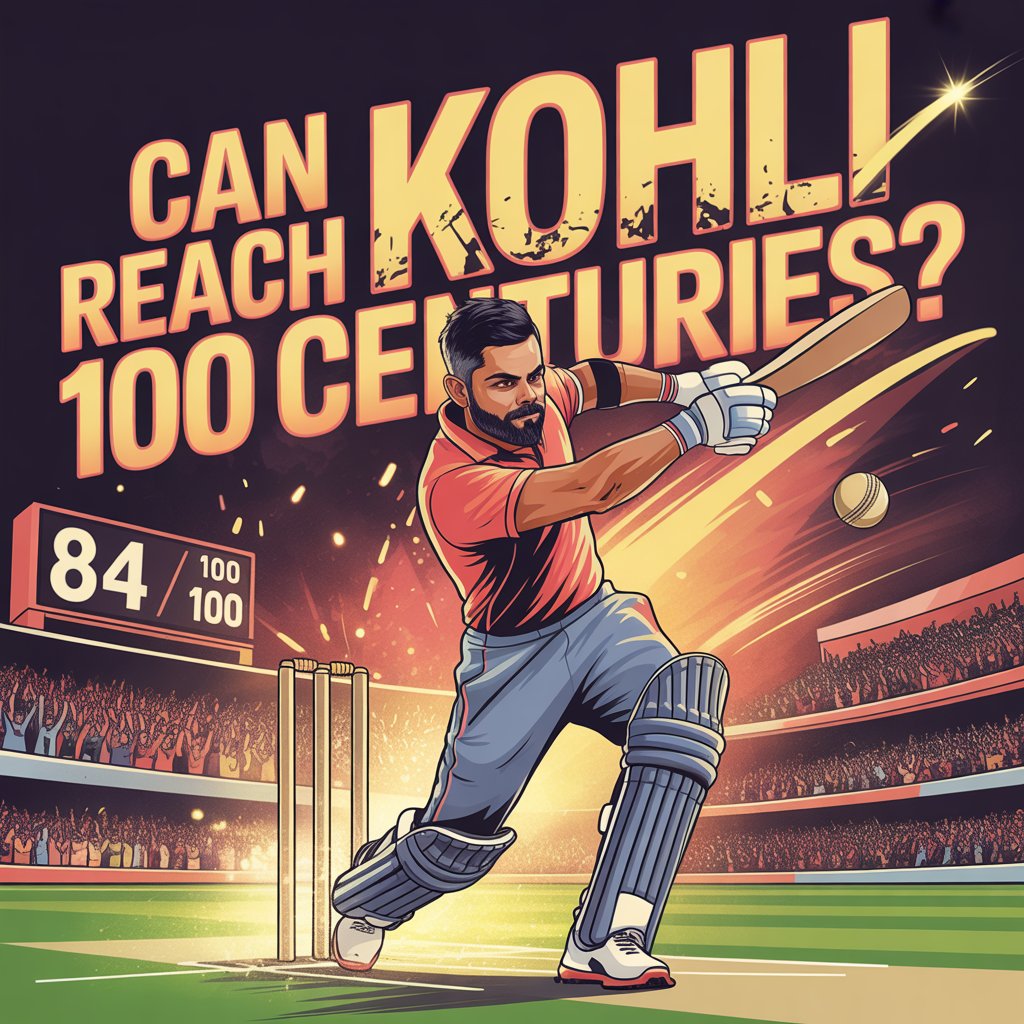 Can Virat Kohli Still Reach 100 Centuries