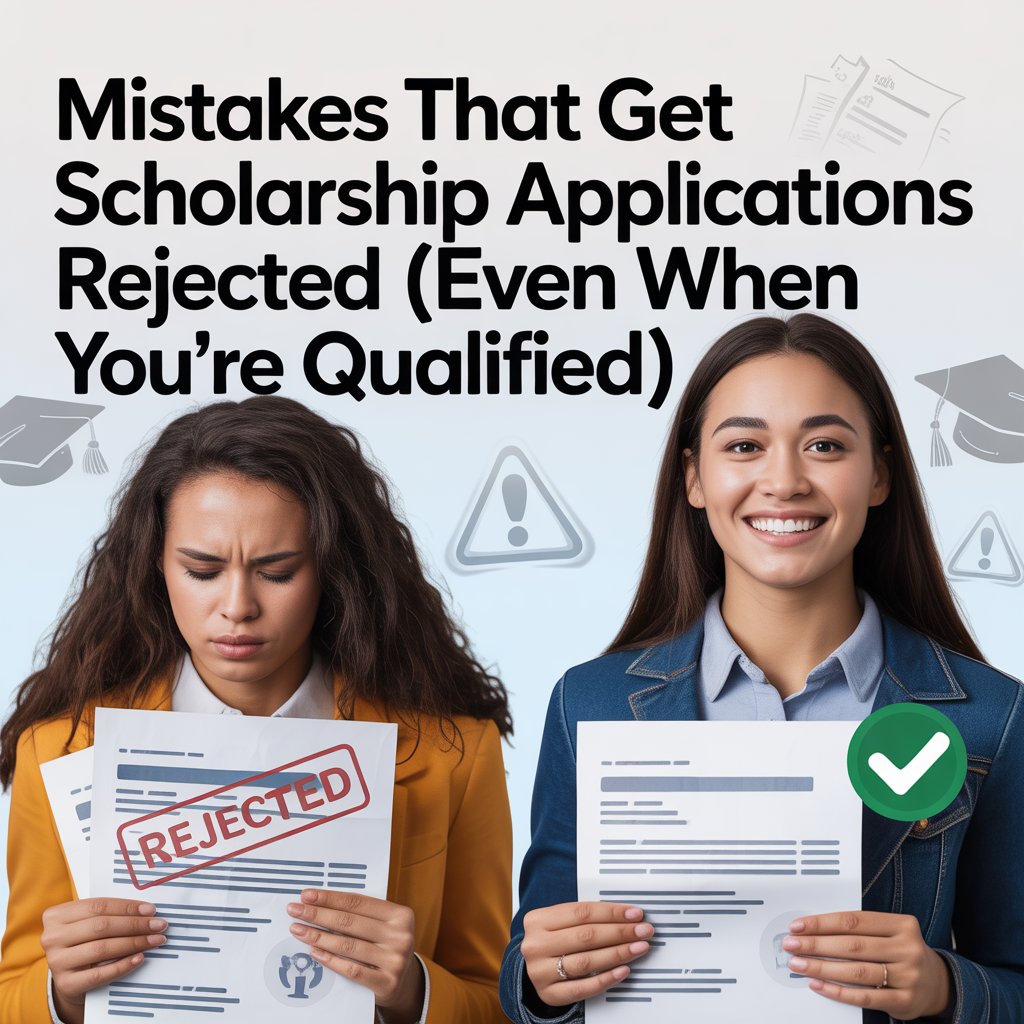 Mistakes That Get Scholarship Applications Rejected (Even When You’re Qualified)