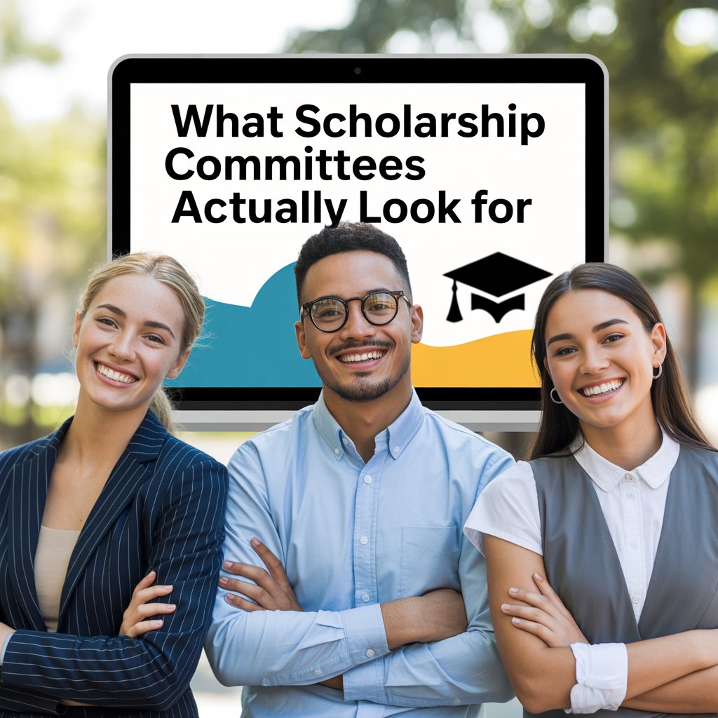 What Scholarship Committees Actually Look For (It’s Not What Most People Think)