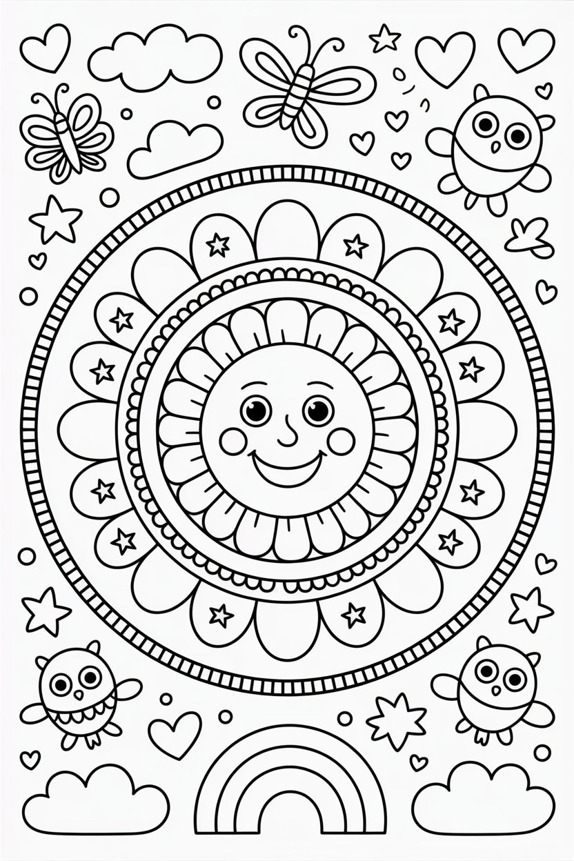 mandala coloring sheets pdf