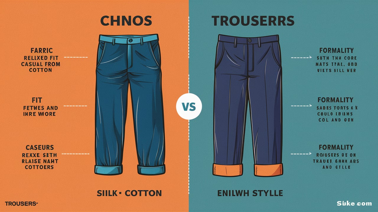Top 5 Difference Between Chinos and Trousers Wevaste