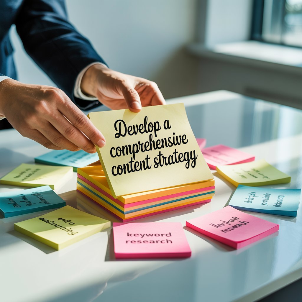 Develop a Comprehensive Content Strategy