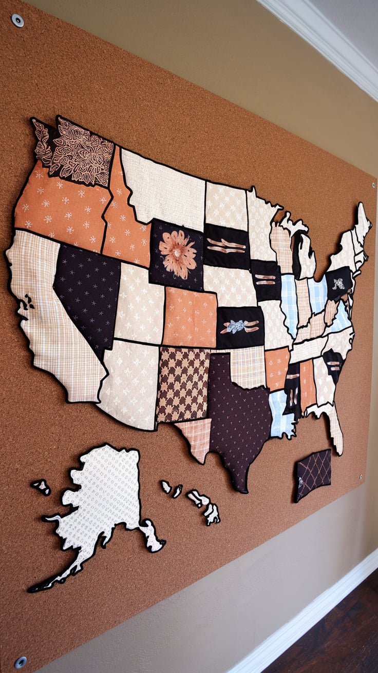 fabric wall decor has surged in popularity as a versatile and stylish way to enhance rental spaces