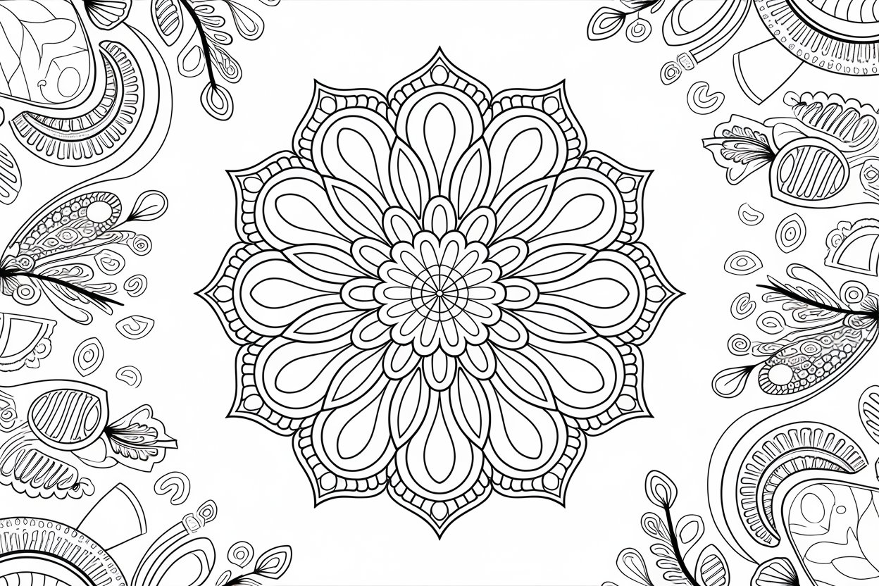 mandala coloring sheets free