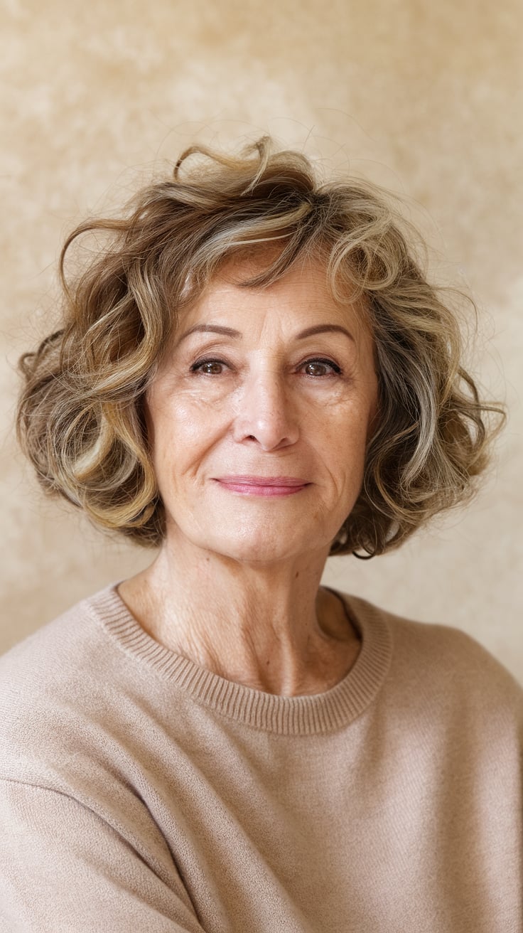 curly hairstyles for women over 60
