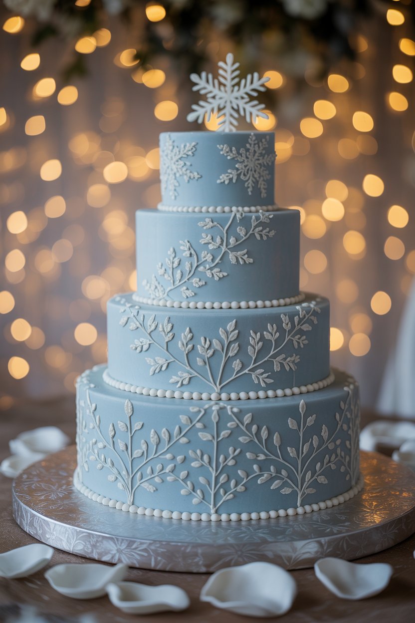 Winter Wedding Cakes: Cozy, Elegant & Delicious Designs for Cold ...