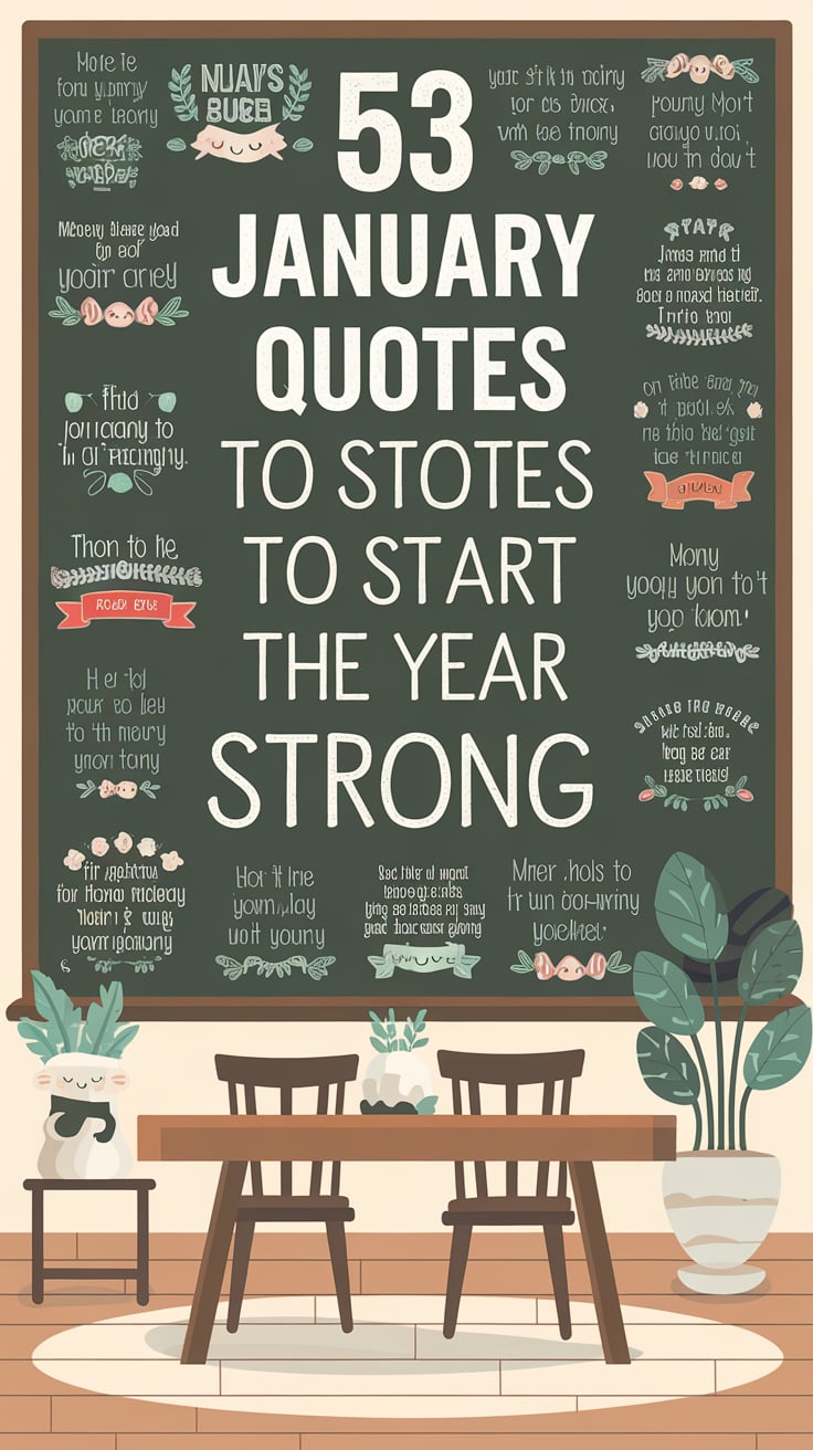 Start your year strong with these inspiring January reminders and quotes! ✨ Whether you're looking for motivation to kick off the new month or simply seeking a fresh perspective, these January quotes will uplift your spirit and guide you through the first days of the year. Perfect for those who enjoy reflecting on their goals, setting intentions, or just staying mindful in everyday life. 🌱 Embrace new beginnings with inspiring words that remind you to focus on your growth, dreams, and progress.

#JanuaryReminders #JanuaryQuotes #NewMonthQuotes #OurMindfulLife #MonthlyQuotes #NowQuotes #InspirerendeOrd #FinaOrd #MotiverendeQuotes
