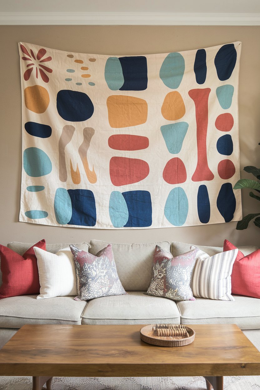 fabric wall decor has surged in popularity as a versatile and stylish way to enhance rental spaces, ufoylc8 rb6ioutz brvnw