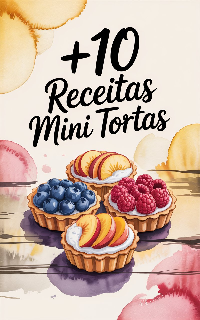 10 Receitas Mini tortas